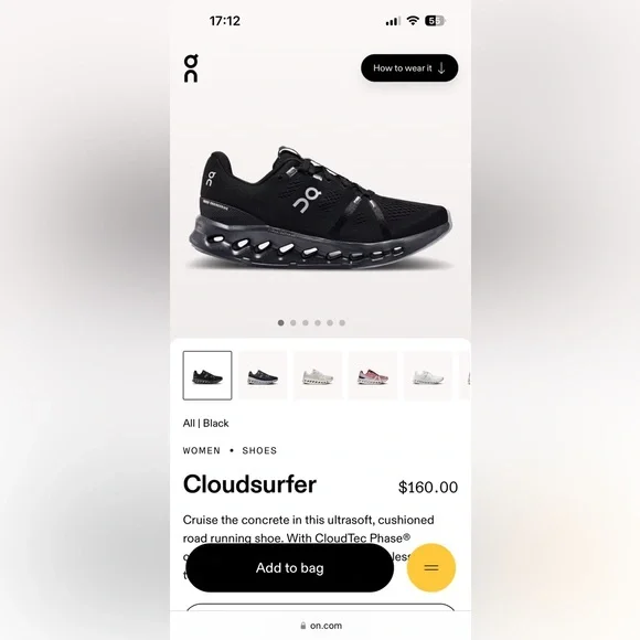 - On Cloudsurfer - Picture 2 of 7